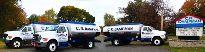 C.R. Dampman Fuels Inc two trucks